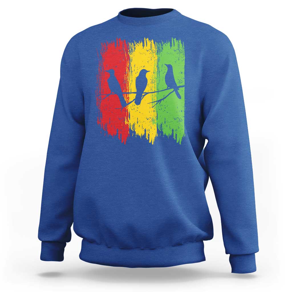Three Birds Rasta Jamaica Reggae Music Sweatshirt - Wonder Print Shop