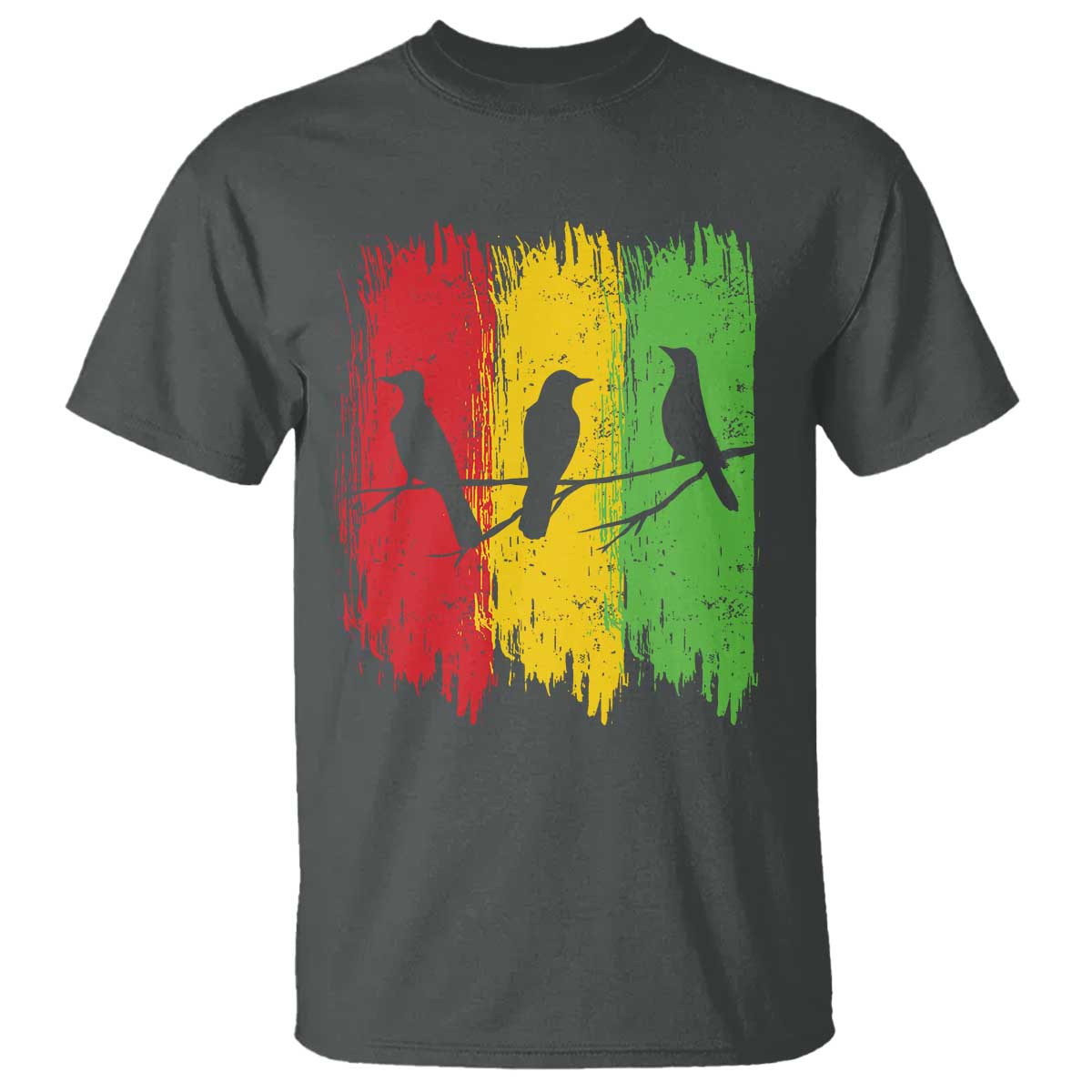 Three Birds Rasta Jamaica Reggae Music T Shirt - Wonder Print Shop