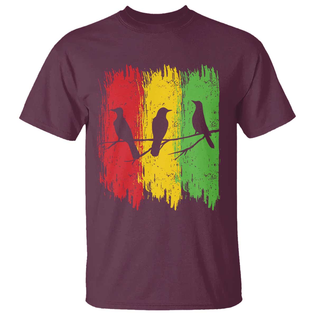 Three Birds Rasta Jamaica Reggae Music T Shirt - Wonder Print Shop