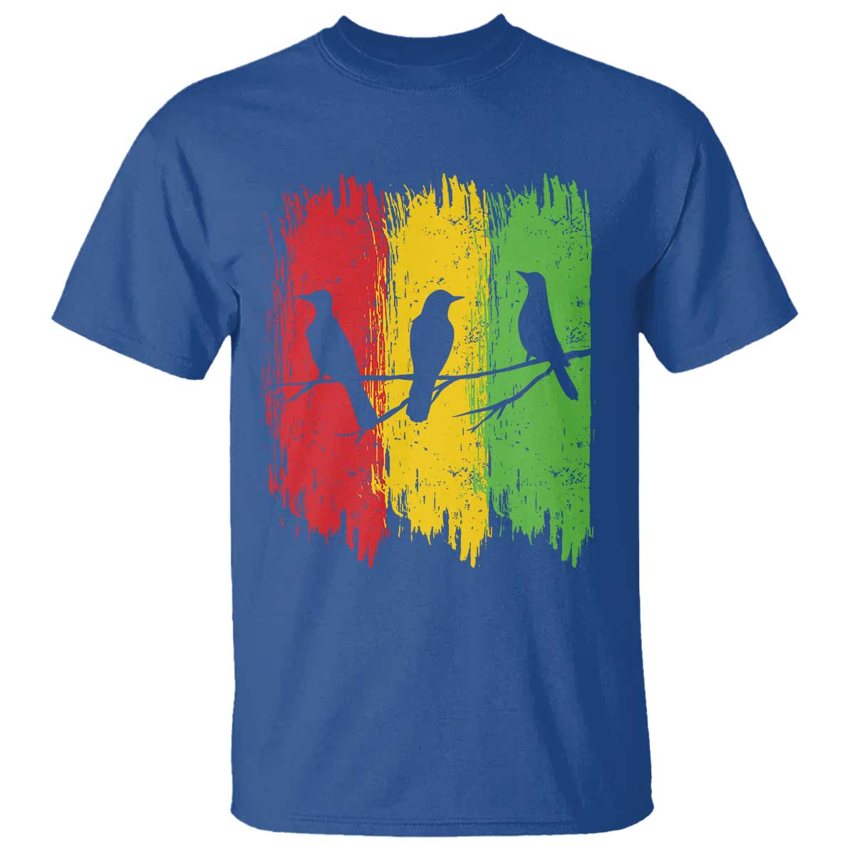 Three Birds Rasta Jamaica Reggae Music T Shirt - Wonder Print Shop