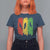 Three Birds Rasta Jamaica Reggae Music T Shirt For Women - Wonder Print Shop
