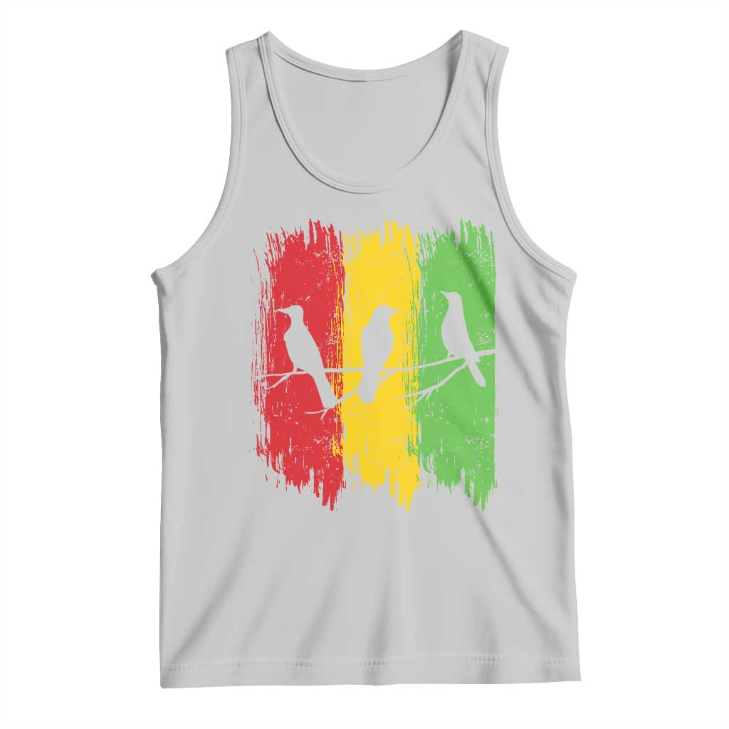 Three Birds Rasta Jamaica Reggae Music Tank Top - Wonder Print Shop