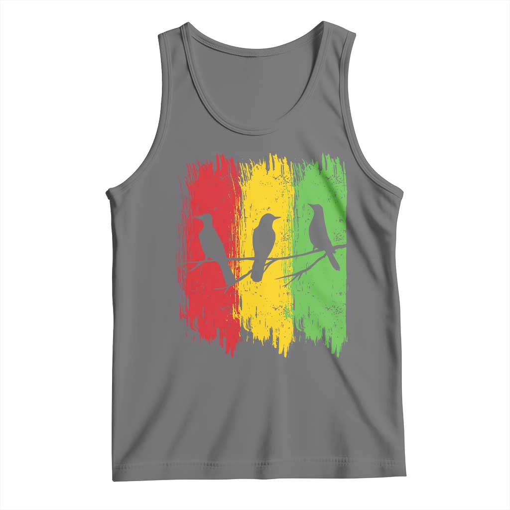 Three Birds Rasta Jamaica Reggae Music Tank Top - Wonder Print Shop