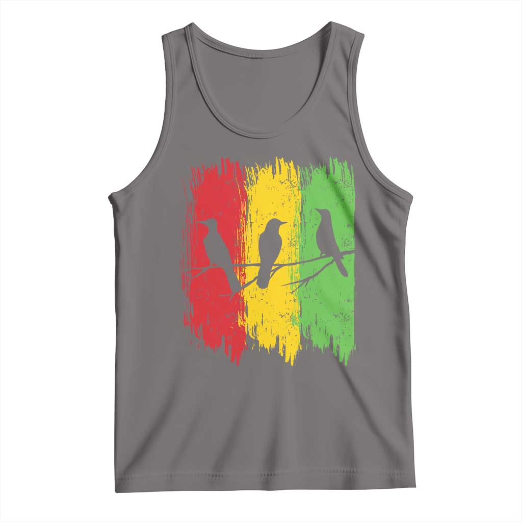 Three Birds Rasta Jamaica Reggae Music Tank Top - Wonder Print Shop