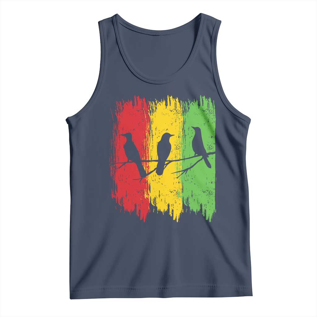 Three Birds Rasta Jamaica Reggae Music Tank Top - Wonder Print Shop