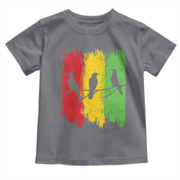 Three Birds Rasta Jamaica Reggae Music Toddler T Shirt - Wonder Print Shop