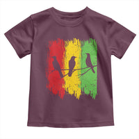 Three Birds Rasta Jamaica Reggae Music Toddler T Shirt - Wonder Print Shop