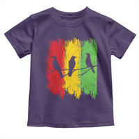 Three Birds Rasta Jamaica Reggae Music Toddler T Shirt - Wonder Print Shop