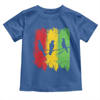 Three Birds Rasta Jamaica Reggae Music Toddler T Shirt - Wonder Print Shop