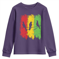 Three Birds Rasta Jamaica Reggae Music Youth Sweatshirt - Wonder Print Shop