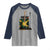 Reggae Guitar Jamaican Flag Amp Microphone Music Lover Raglan Shirt - Wonder Print Shop