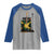 Reggae Guitar Jamaican Flag Amp Microphone Music Lover Raglan Shirt - Wonder Print Shop