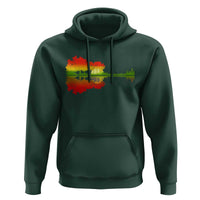 Reggae Music Guitar Lake Shadow Jamaica Rasta Hoodie - Wonder Print Shop