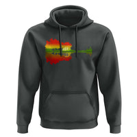 Reggae Music Guitar Lake Shadow Jamaica Rasta Hoodie - Wonder Print Shop