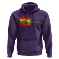 Reggae Music Guitar Lake Shadow Jamaica Rasta Hoodie - Wonder Print Shop