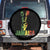 Jamaica One Love Reggae Music Spare Tire Cover Rasta Peace Hand Guitar - Wonder Print Shop