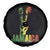 Jamaica One Love Reggae Music Spare Tire Cover Rasta Peace Hand Guitar - Wonder Print Shop