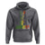 Jamaica One Love Reggae Music Hoodie Rasta Peace Hand Guitar - Wonder Print Shop