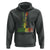 Jamaica One Love Reggae Music Hoodie Rasta Peace Hand Guitar - Wonder Print Shop