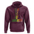 Jamaica One Love Reggae Music Hoodie Rasta Peace Hand Guitar - Wonder Print Shop