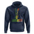 Jamaica One Love Reggae Music Hoodie Rasta Peace Hand Guitar - Wonder Print Shop