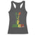 Jamaica One Love Reggae Music Racerback Tank Top Rasta Peace Hand Guitar - Wonder Print Shop