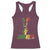 Jamaica One Love Reggae Music Racerback Tank Top Rasta Peace Hand Guitar - Wonder Print Shop