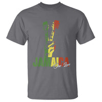 Jamaica One Love Reggae Music T Shirt Rasta Peace Hand Guitar - Wonder Print Shop