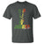 Jamaica One Love Reggae Music T Shirt Rasta Peace Hand Guitar - Wonder Print Shop