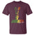 Jamaica One Love Reggae Music T Shirt Rasta Peace Hand Guitar - Wonder Print Shop