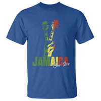 Jamaica One Love Reggae Music T Shirt Rasta Peace Hand Guitar - Wonder Print Shop