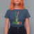 Jamaica One Love Reggae Music T Shirt For Women Rasta Peace Hand Guitar - Wonder Print Shop