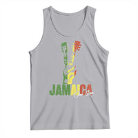 Jamaica One Love Reggae Music Tank Top Rasta Peace Hand Guitar - Wonder Print Shop