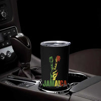 Jamaica One Love Reggae Music Tumbler Cup Rasta Peace Hand Guitar - Wonder Print Shop