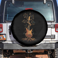 Nature Guitar Tree of Life Guitarist Artistic Roots Spare Tire Cover - Wonder Print Shop