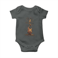 Nature Guitar Tree of Life Guitarist Artistic Roots Baby Onesie - Wonder Print Shop