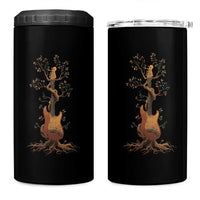 Nature Guitar Tree of Life Guitarist Artistic Roots 4 in 1 Can Cooler Tumbler - Wonder Print Shop