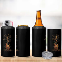 Nature Guitar Tree of Life Guitarist Artistic Roots 4 in 1 Can Cooler Tumbler - Wonder Print Shop