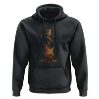 Nature Guitar Tree of Life Guitarist Artistic Roots Hoodie - Wonder Print Shop