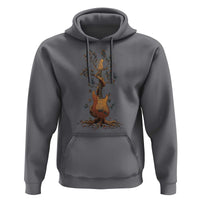 Nature Guitar Tree of Life Guitarist Artistic Roots Hoodie - Wonder Print Shop