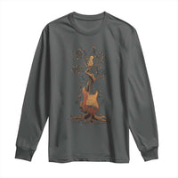 Nature Guitar Tree of Life Guitarist Artistic Roots Long Sleeve Shirt - Wonder Print Shop