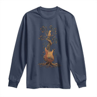 Nature Guitar Tree of Life Guitarist Artistic Roots Long Sleeve Shirt - Wonder Print Shop