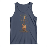 Nature Guitar Tree of Life Guitarist Artistic Roots Tank Top - Wonder Print Shop