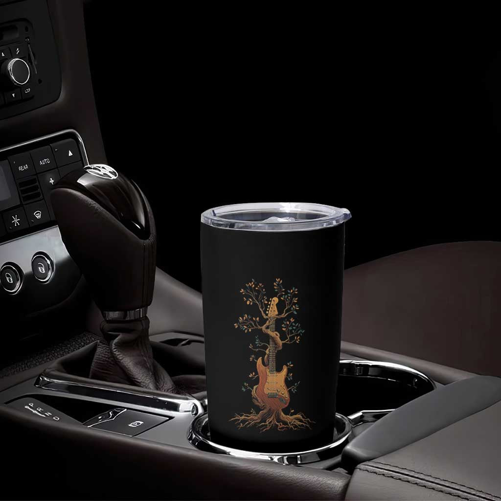 Nature Guitar Tree of Life Guitarist Artistic Roots Tumbler Cup - Wonder Print Shop