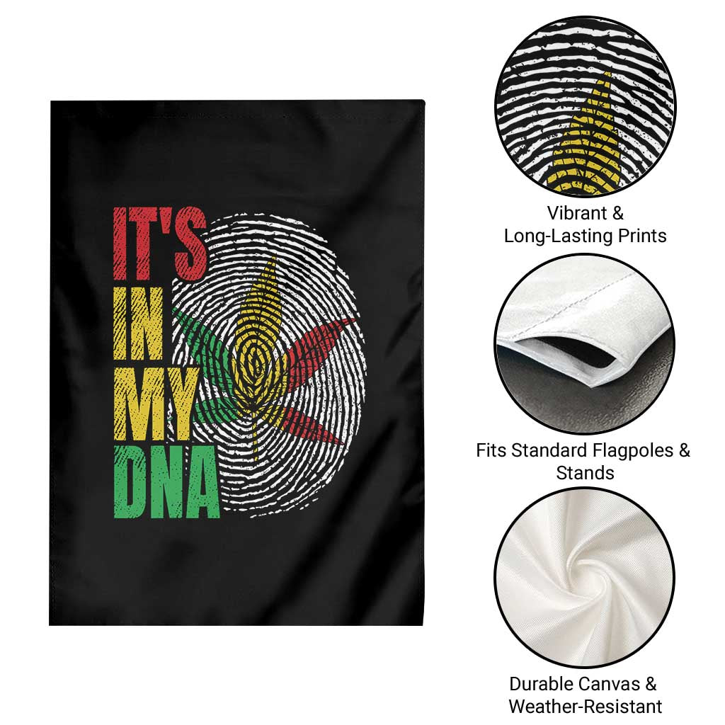 Funny Jamaica Rasta Cannabis Weed Garden Flag Its In My DNA - Wonder Print Shop