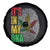 Funny Jamaica Rasta Cannabis Weed Spare Tire Cover Its In My DNA - Wonder Print Shop