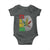 Funny Jamaica Rasta Cannabis Weed Baby Onesie Its In My DNA - Wonder Print Shop