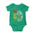 Funny Jamaica Rasta Cannabis Weed Baby Onesie Its In My DNA - Wonder Print Shop
