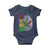 Funny Jamaica Rasta Cannabis Weed Baby Onesie Its In My DNA - Wonder Print Shop