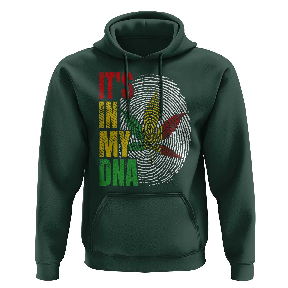 Funny Jamaica Rasta Cannabis Weed Hoodie Its In My DNA - Wonder Print Shop